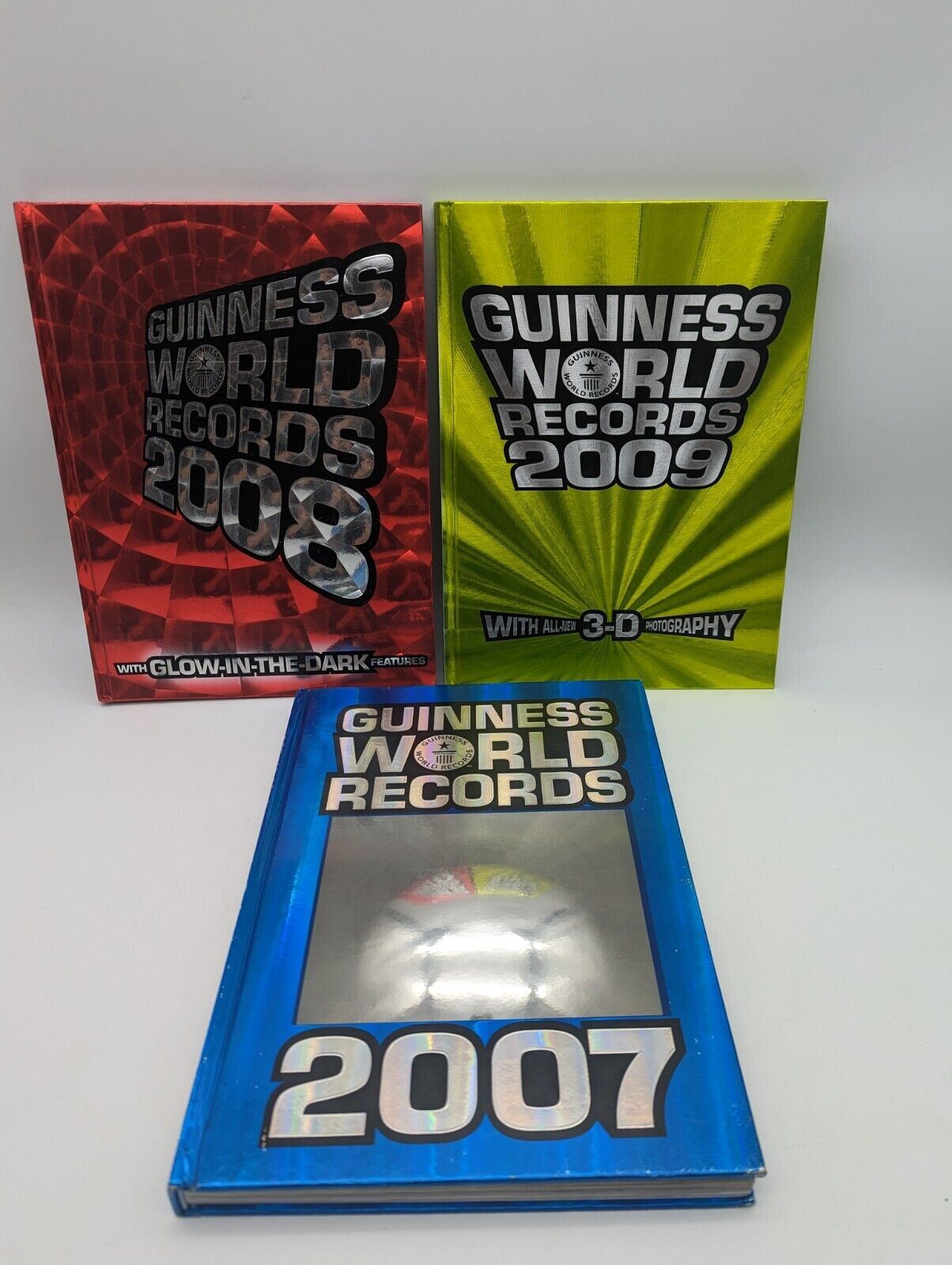 Guinness Book Of World Records 2007, 2008 & 2009  | Official Books