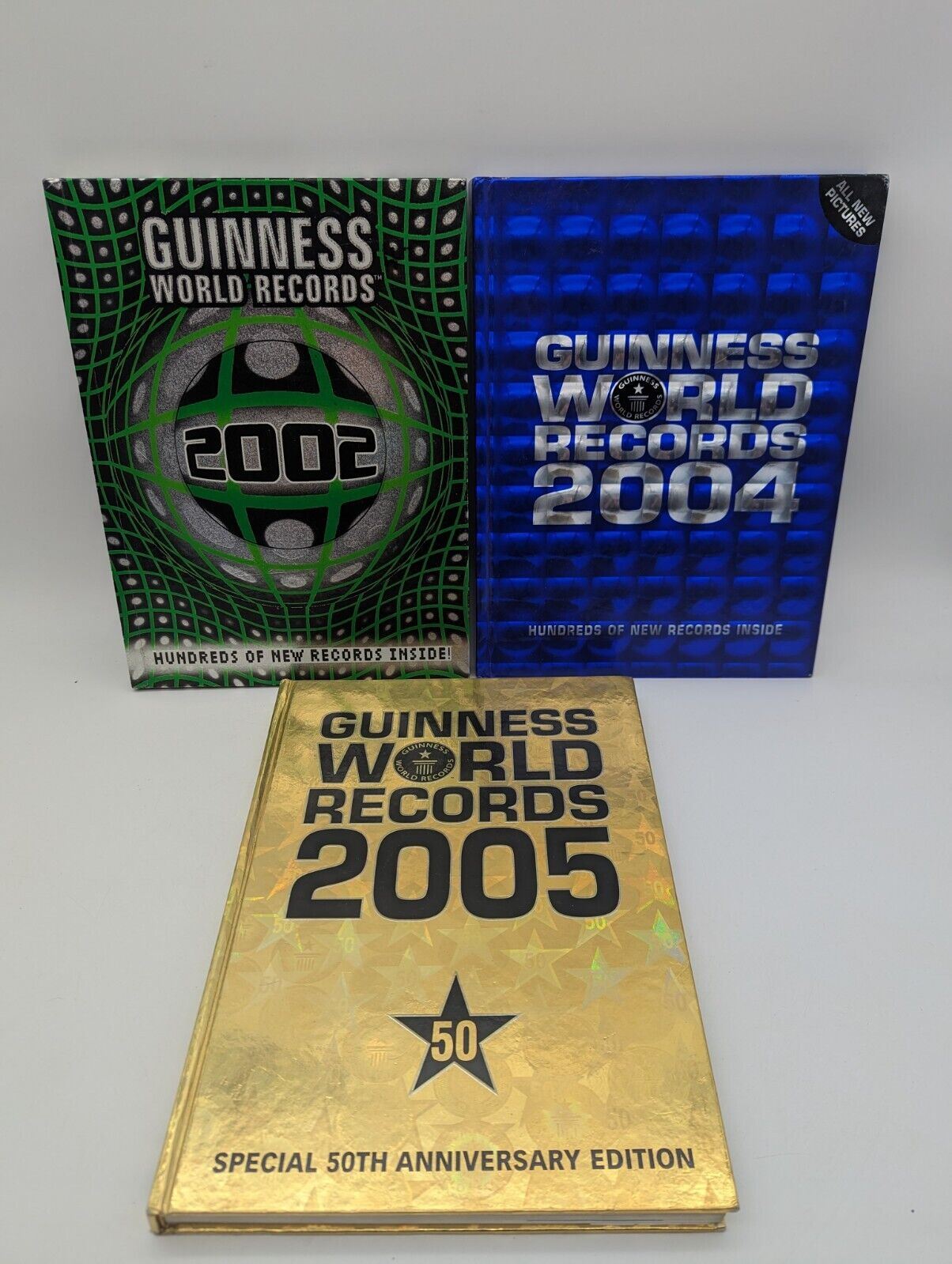 Guinness Book Of World Records 2002, 2004 & 2005  | Official Books